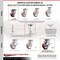 Service Caster 4 Inch Poly on Aluminum Caster Set with Roller Bearings and Brakes/Swivel Locks SCC-35S420-PAR-SLB-BSL-4 - alternate 5